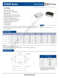 RCQ50110S12 Datasheet Cover