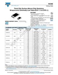 RCWE1210R400DKEA Datasheet Cover