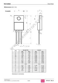 RCX120N20 Datasheet Page 12