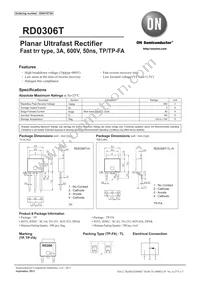 RD0306T-TL-H Datasheet Cover