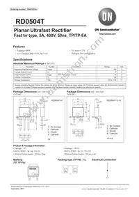 RD0504T-TL-H Datasheet Cover