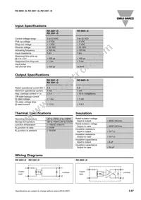 RD0605-D Datasheet Page 2