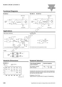 RD0605-D Datasheet Page 3