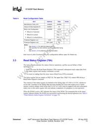 RD28F1604C3BD70A Datasheet Page 15