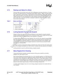 RD28F1604C3BD70A Datasheet Page 22