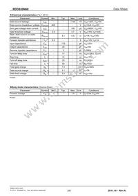 RDD020N60TL Datasheet Page 2