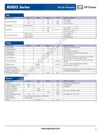 RDE0324D12 Datasheet Page 2