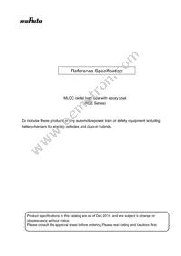 RDEC72A475MWK1H03B Datasheet Cover