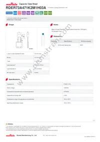 RDER73A471K2M1H03A Datasheet Cover