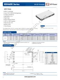 RDH60072WS28 Datasheet Cover