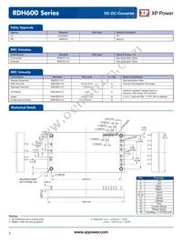 RDH60072WS28 Datasheet Page 3