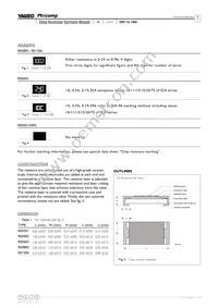 RE0603FRE0710ML Datasheet Page 3