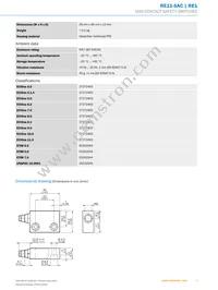 RE11-SAC Datasheet Page 3