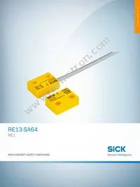 RE13-SA64 Datasheet Cover