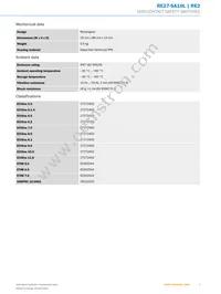 RE27-SA10L Datasheet Page 3