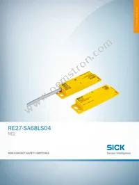 RE27-SA68LS04 Datasheet Cover