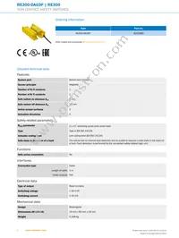 RE300-DA03P Datasheet Page 2