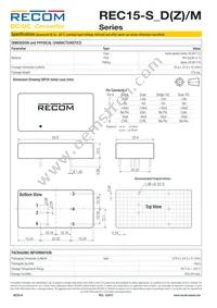 REC15-4812SZ/H3 Datasheet Page 6