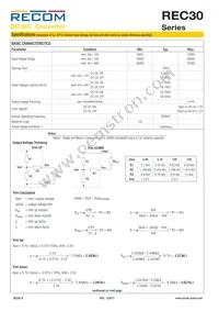 REC30-4812D Datasheet Page 2