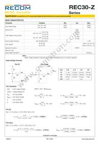 REC30-4815DZ Datasheet Page 2