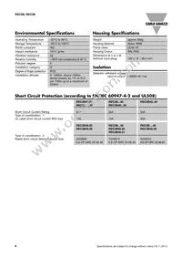 REC3B48A30GKE Datasheet Page 4