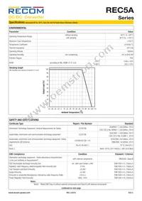 REC5A-0505SW/H2/X1 Datasheet Page 3