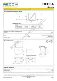 REC6A-0505SW/H2/X1 Datasheet Page 4