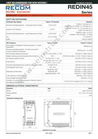 REDIN45-12 Datasheet Page 4