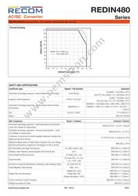 REDIN480-24 Datasheet Page 4