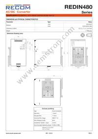 REDIN480-24 Datasheet Page 5