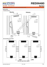 REDIN480-24 Datasheet Page 6