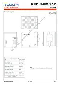 REDIN480-24/3AC Datasheet Page 5