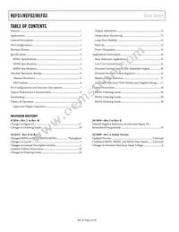 REF03GSZ-REEL Datasheet Page 2
