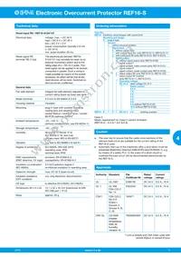 REF16-S101-DC24V-10A Datasheet Page 3