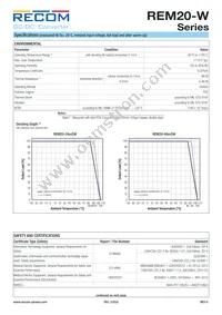 REM20-4805DW/P Datasheet Page 6