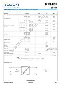 REM5E-1212S/R8/A/CTRL/X1 Datasheet Page 2