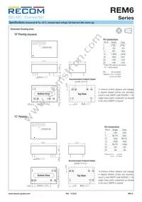 REM6-4815DW/A/CTRL Datasheet Page 6