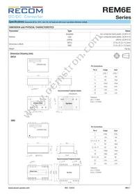 REM6E-1212S/R6/A/SMD Datasheet Page 7