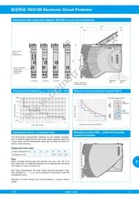 REX12D-TA2-100-DC24V-6A/6A Datasheet Page 5