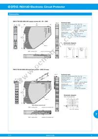 REX12D-TA2-100-DC24V-6A/6A Datasheet Page 9