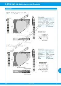 REX12D-TA2-100-DC24V-6A/6A Datasheet Page 11