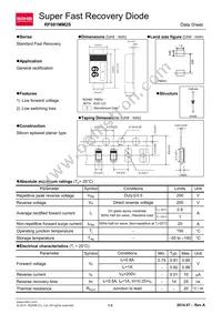 RF081MM2STR Datasheet Cover