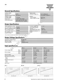 RF1A23L25 Datasheet Page 2