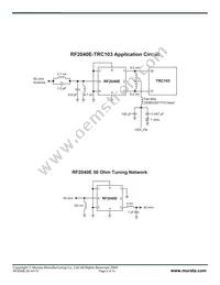 RF2040E Datasheet Page 2