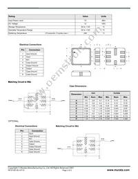 RF3319D Datasheet Page 2