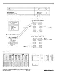 RF3404E Datasheet Page 2