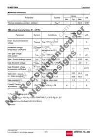 RF4E070BNTR Datasheet Page 2