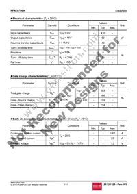 RF4E070BNTR Datasheet Page 3