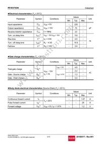 RF4E070GNTR Datasheet Page 3