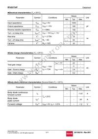 RF4E075ATTCR Datasheet Page 3